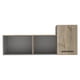 thumbnail image 3 of Repisa Flotante Esperanza Café Claro y Gris Claro Virtual Muebles, 3 of 6