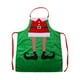 thumbnail image 2 of Delantal navideño, delantal de cocina con babero para adultos, delantal decorativo ajustable Verde, 2 of 9