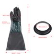 thumbnail image 2 of Guantes de protección para chorro de arena Sunnimix 210 mm con Abrazadera, 2 of 7