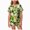 A031-Green, variant on Cdudpw Halloween Girl Silk Pajamas Sets Ghost Halloween Print Button Up Shirt and Shorts Sleepwear 2 Piece Pjs Outfits(A031-Green)