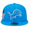 thumbnail image 2 of Men's New Era  Blue Detroit Lions Group Chat 59FIFTY Fitted Hat, 2 of 5