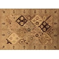 thumbnail image 1 of Ahgly Company Indoor Rectangle Oriental Brown Industrial Area Rugs, 7' x 9', 1 of 4