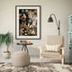 thumbnail image 2 of Imagen de arte de pared de mosaico de taladro redondo completo de doncella gótica de decoración de diamantes de imitación FLhrweasw Nuevo, 2 of 9