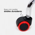 thumbnail image 4 of Silla De Bar Redonda, Taburete Giratorio Ajustable 5 Ruedas, 4 of 4