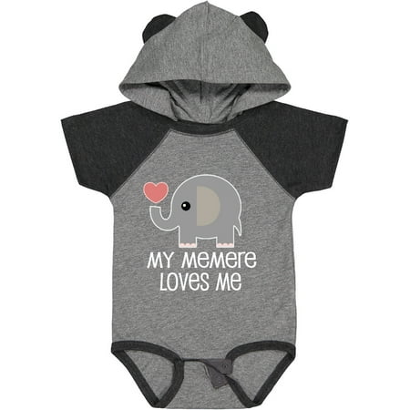 

Inktastic Memere Grandma Loves Me Gift Baby Boy or Baby Girl Bodysuit