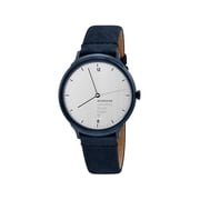Mondaine Helvetica No1 38mm PVD Steel Silver Dial Quartz Watch MH1.L2210.LD