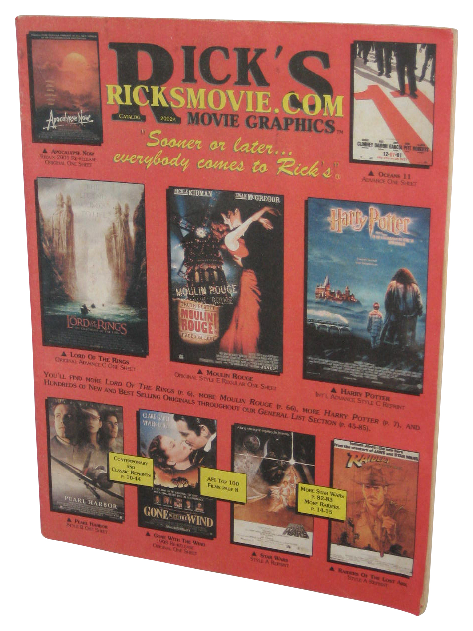 Rick's Affiches de Films, Livre de Poche Vintage 2002A