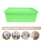 thumbnail image 4 of CRILSTYLEO Organizador Plástico Pequeño Con Apilable Color Verde Claro Para El Hogar, 4 of 8