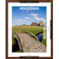 thumbnail image 5 of Art.com Golfing the Swilcan Bridge on the 18th Hole, St Andrews Golf Course, Scotland Photographic Print by Bill Bachmann, Brown Frame Wall Art, 17" x 21", 5 of 5