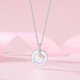thumbnail image 3 of Collar Kawaii Sanrio de personajes de Anime para mujer, accesorios de cosas de Hello Kitty, cadena de clavícula de plata para pareja, regalo de cumpleaños ajustable, 3 of 4