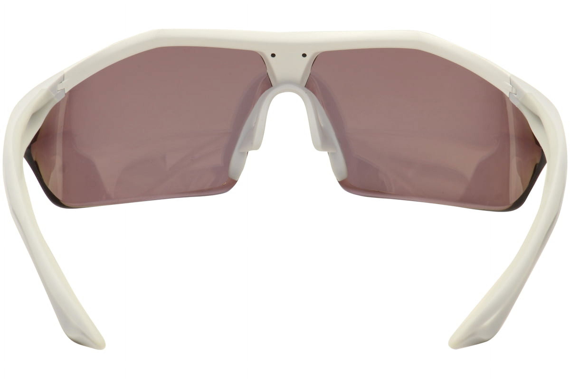 Nike Vaporwing Sunglasses, Matte White Frame, Gold Mirror