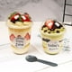 thumbnail image 1 of Bobo Cup Helado de salvado de frutas multicapa Helado de helado de grasa Taza de mousse Taza de pastel Taza en forma de U, 1 of 4