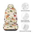 thumbnail image 4 of KLL Cute Vegetables Pattern Seat Covers,Universal Fit Sedans,Cars,Vans,SUV,Truck, 4 of 5