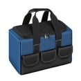 thumbnail image 3 of Urable 1680D Nylon Tool Bag,for Diy Enthusiasts And Craftsmen,Tool Organizers 19 Inches, 3 of 7