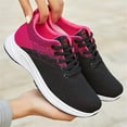 thumbnail image 5 of Daznico Women's Walking Shoes Tennis Sneakers Casual Lace Up Lightweight Running Shoes(Color:Black,Size:8), 5 of 9