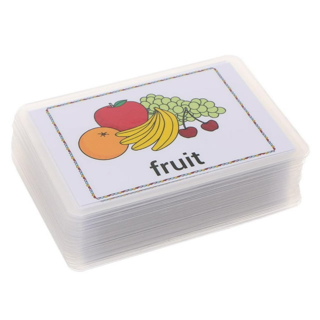 80Pcs / Set Flash Cards Pocket Card Juguetes Educativos De Aprendizaje Para Pre-Kindergarten Baoblaze Sight Word Flash Cards
