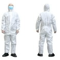thumbnail image 2 of ITFABS Ensemble de Protection Jetable Imperméable en Polypropylène pour Adultes, 2 of 8