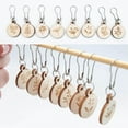 thumbnail image 2 of kurtrusly 8 Pieces Stitch Marker Ring Crochet Markers for DIY Handmade Craft Weaving, 2 of 9