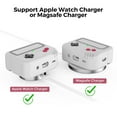 thumbnail image 4 of Silicone Airpods Pro 2 Case,Protective Covers Skin Game-Machine Design for Airpods Pro 1/2[Support Wireless Charging] (Gray), 4 of 6