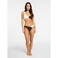 thumbnail image 2 of Time and Tru Women's Collections Ring Front Bikini Top, Sizes XS-XL, 2 of 6