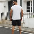 thumbnail image 6 of WULMLEO Mens Sleeveless Tank Tops Workout Muscle Athletic Cut Off Tee Shirts Casual Loose Lightweight Running Gym Sports Shirts White 3XL, 6 of 7