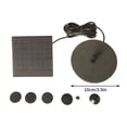 thumbnail image 3 of DPTALR Solar Water Panel Power Pump Kit Pool Garden Pond Watering Submersible, 3 of 6