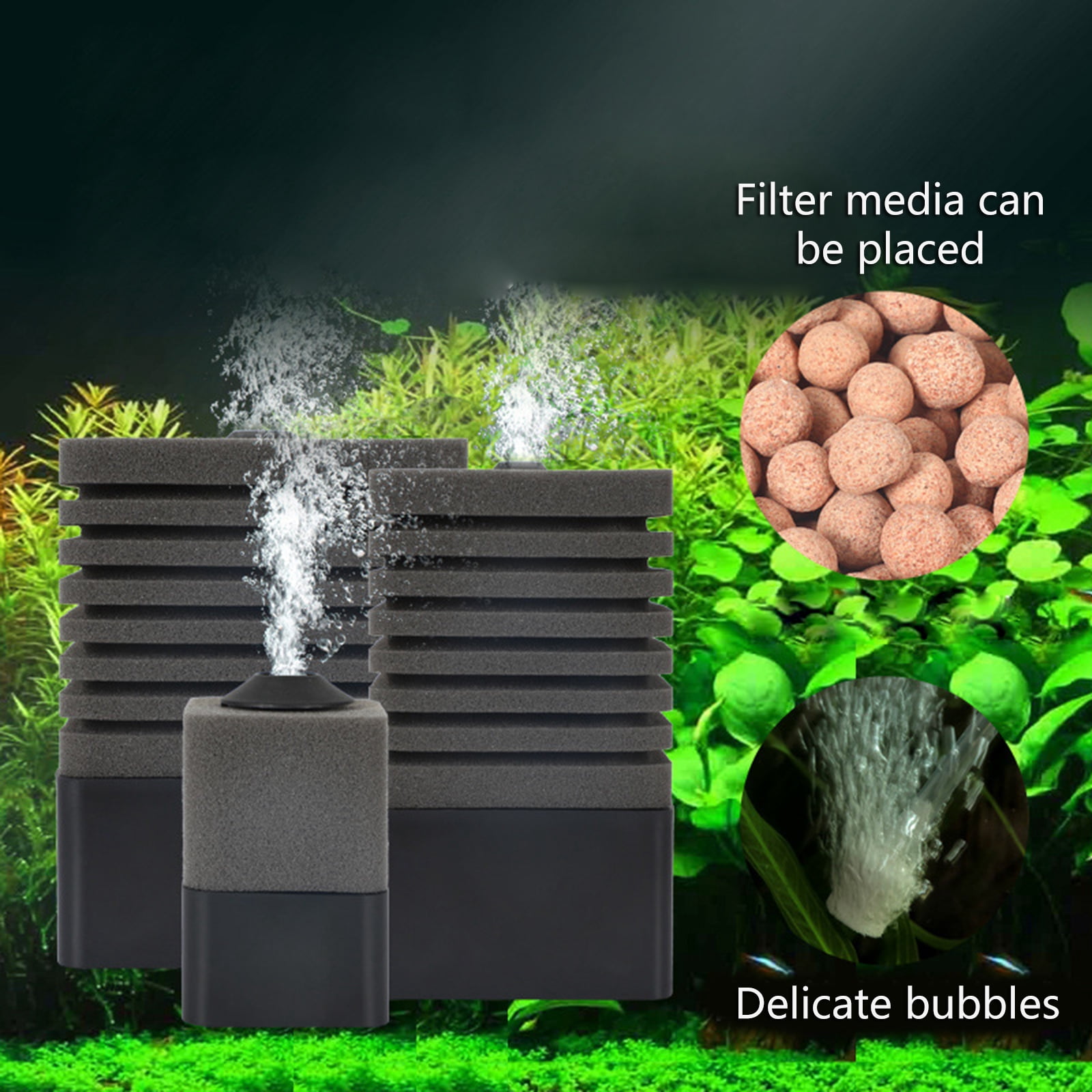 Aquarium Pre Filter Foam Rolls Compatible Filter Accessories for Fish for Filter Sponge, Replacement Filter
