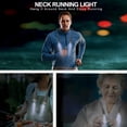 thumbnail image 6 of Neck Reading Light, 11000K Rechargeable Book Light with 4 Light Bulbs, 3 Colors Dimmable Brightness, Bendable Hands Free 12+Hrs Runtime Comfortable Wear for Night Running Reading Crafting, White, 6 of 7