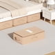 thumbnail image 4 of Bolsa de Almacenamiento Impermeable de Gran Capacidad para Debajo de La Cama con Ventana Transparente | Capacidad para 2 Edredones de Hasta 12 Kg | Cremallera Doble y Asas Reforzadas | Organizador Pl, 4 of 7