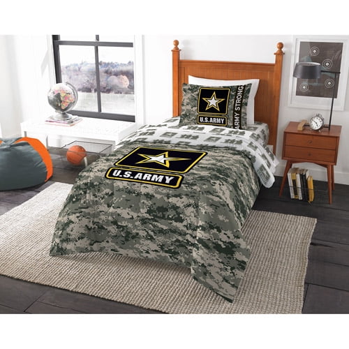 U.S. Army Camo Twin Bedding Comforter - Walmart.com ...
