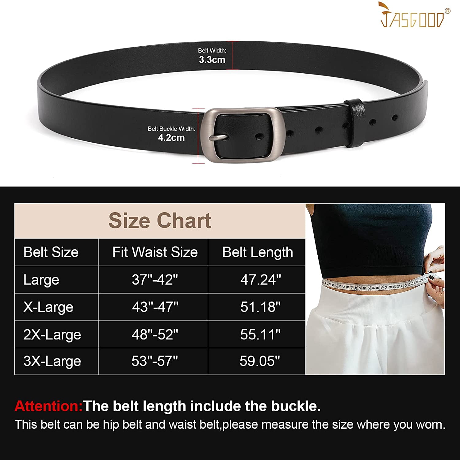 Casual Waist Belt for Jeans Pants 