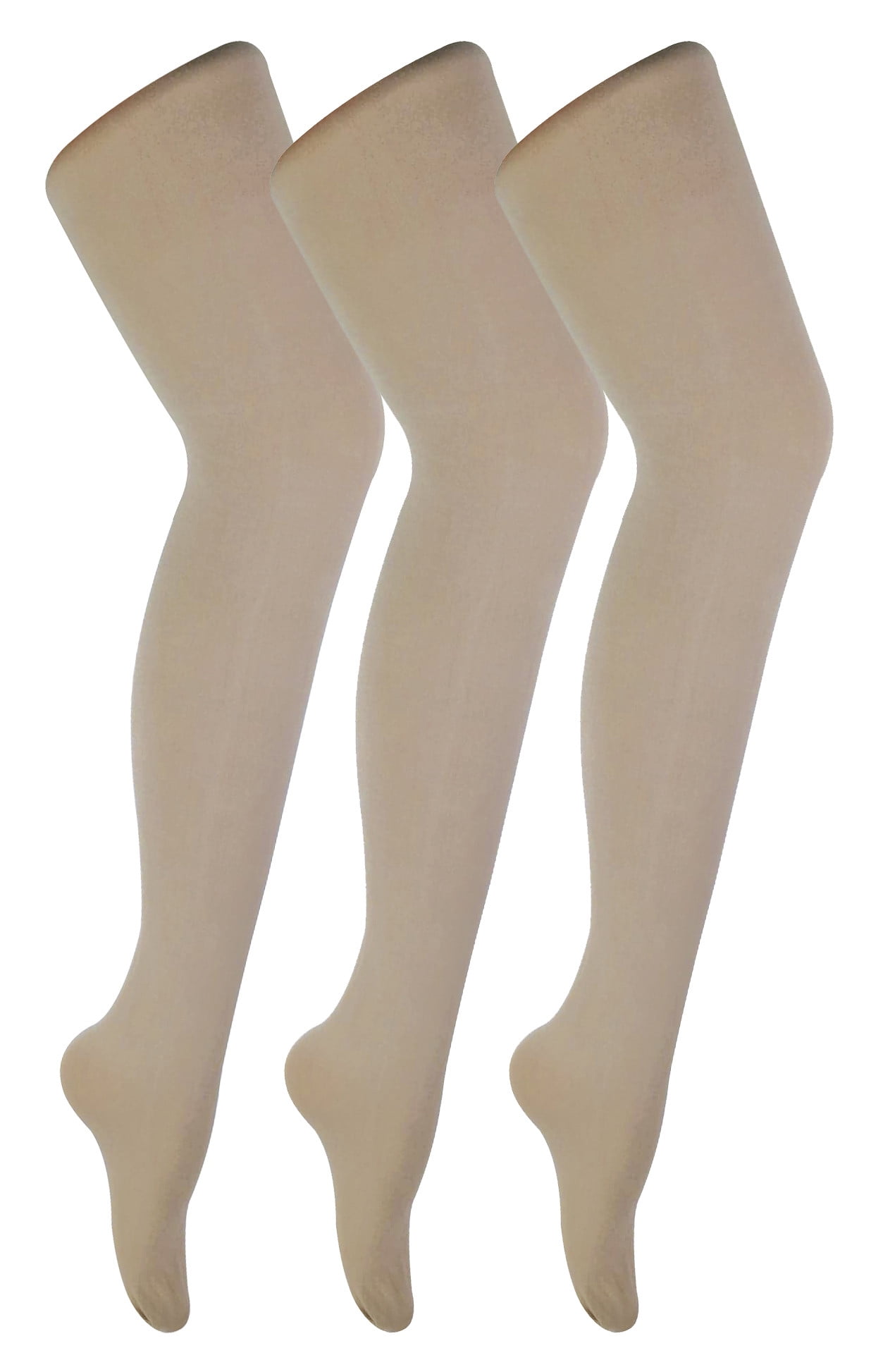 3 Pair Multipack Womens Coloured Opaque 80 Denier Tights Sock Snob