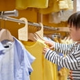 thumbnail image 3 of CHUANK 8 Pcs Kindergarten Classification Board Infant Clothes Hangers Baby Clothes Hanger Child, 3 of 6