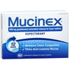 Mucinex SE - Extended Release Tablets (600 mg Guaifenesin) 60 ct.