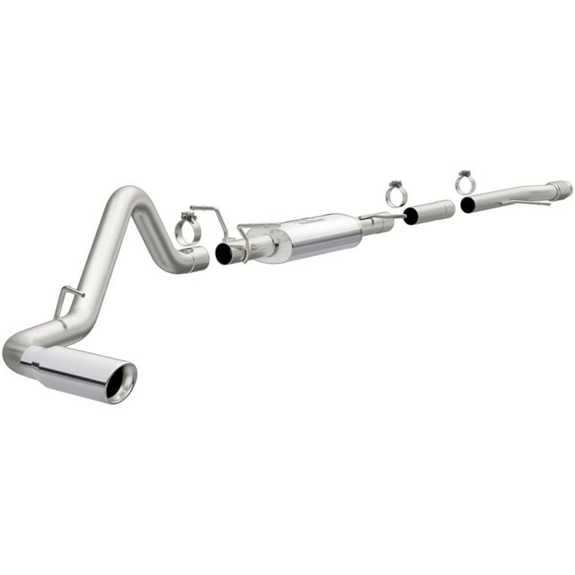 Magnaflow Performance Exhaust System Kit 15267 Performance Cat-Back System; Stainless Steel; With Muffler; 3 Inch Pipe Diameter; Single Exhaust With Single Exit; Passenger Side Exit Behind Rear Tire