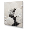 thumbnail image 2 of Designart "Abstract Grayscale Coral Artistry III" Coastal Coral Under Water Canvas Wall Art, 2 of 7