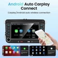 thumbnail image 4 of Volkswagen Polo 5 Car Radio Stereo Multimedia Player CarPlay Android Auto RDS FM Radio 7 inch for VW Passat Touran Caddy Jetta, 4 of 4