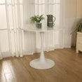 thumbnail image 1 of Dining Table Cuisine Moderne et Dining Table avec Plateau en Verre et Base en Acier Inoxydable, 1 of 7