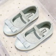 thumbnail image 3 of Toddler & Little Girl Bow-Accent Ballet Flats – Soft Sole Non-Slip Dress Shoe, 3 of 7