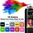 thumbnail image 2 of Hair Color Spray, Temporary Washable Hair Dye, Instant Color, Quick Dry, Non-Sticky, Easy Wash Out, Bright Colors for Parties, Festivals & Events (120ml), 2 of 10