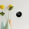 thumbnail image 4 of OUNONA Housse de Thermostat Universelle Protection Blanche pour Propriétaires 1Ensemble, 4 of 8