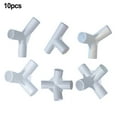 thumbnail image 5 of Lefu 10pcs Camping Tent Pole Tee Connector Canopy Pole Tees Fixed Joints I.D 16mm, 5 of 5
