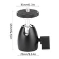 thumbnail image 4 of Camera Ball Head, Ball Head Aluminium Alloy Lightweight  For Lamp Holder, 4 of 8