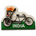 thumbnail image 3 of ArtKosh Cycle Rickshaw Ceramic Refrigerator Magnets, 3 of 4