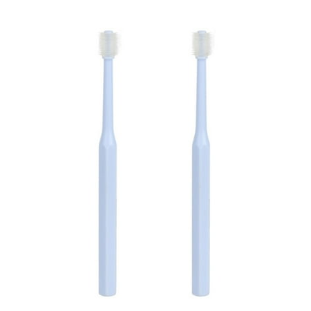 2PCS Pet Toothbrush Cat Toothbrush Dog Toothbrush Cat Oral Dog Saddle Bag Cleaning Small Head Dog Toothbrush Pet Supplies Dog Bike Basket Rain Cover Dog Panniers