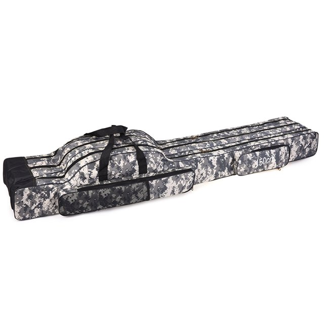 Bolsa para bastón Bolsa de pesca de 3 capas de 120 cm / 150 cm, bolsa de carrete de caña de pescar p Blusea Bolsa para bastón