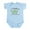 Sky Blue, variant on CafePress - Dinosaur Rawr' Infant Bodysuit - Baby Light Bodysuit, Size Newborn - 24 Months
