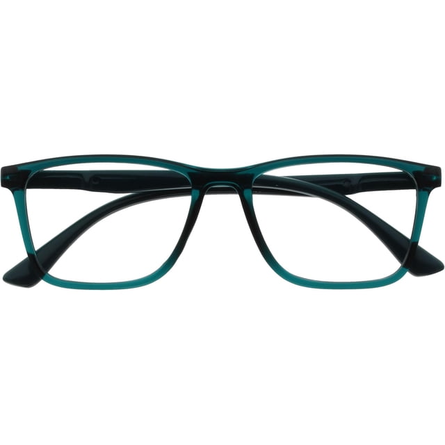 OPULIZE NYX Reading Glasses with Blue Light Blocking for Women Men, Rectangular Frame with UV & Eyestrain Protection