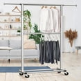 thumbnail image 4 of Double Rod Garment Rack, Grey, 4 of 4
