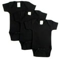 thumbnail image 2 of Bambini Black Onezie (Pack of 3), 2 of 2